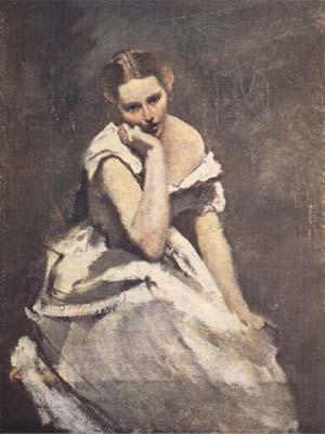 Jean Baptiste Camille  Corot La melancolie (mk11) China oil painting art